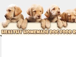 Go to: Homemade Dog Food Recipes Guide