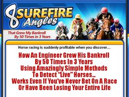 Go to: Horse Racing Betting System - Winners Guide To Track Handicapping