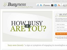 Go to: Busyness & Productivity