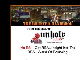 Go to: Bouncer Handbook
