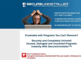 Go to: Secureuninstaller - Remove Any Unwanted Software