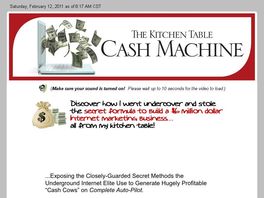 Go to: The Kitchen Table Cash Machine