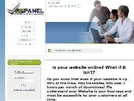 Go to: UpPanel Web Site Monitoring Service.