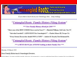 Go to: Genealogy & Family History Filing System Forms & Manual.