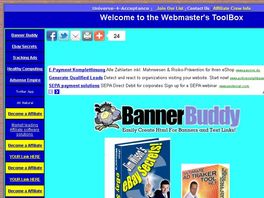 Go to: The Webmaster's Toolbox