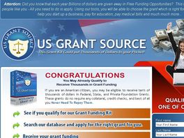 Go to: Grants! Free Government Money! 75% Recurring