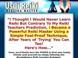 Go to: Usui Reiki Healing Master