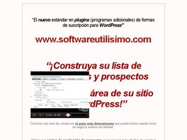 Go to: Plugin De Suscriptores Para Wordpress