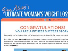 Go to: Ultimate Womans Weightloss: By Fitness Celebrity Gina Aliotti