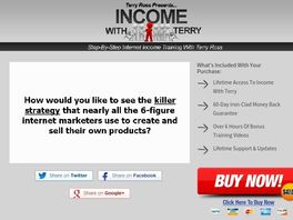 Go to: Income With Terry - 75% Front + 50% Back