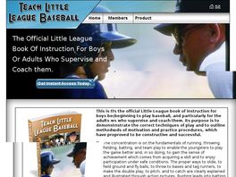Go to: Teaching Little League Baseball.