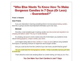 Go to: The Joy Of Candle Making.