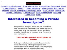 Go to: Private Investigator Training Program Pi.