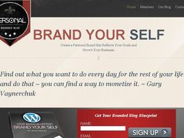 Go to: Your Personal Branded Blog