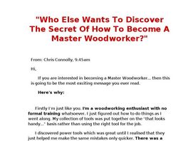 Go to: Woodworking Made Easy.