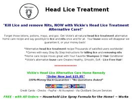Go to: Head Lice Home Remedy