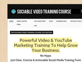 Go to: Powerful Video Marketing & Youtube Training Course 2013