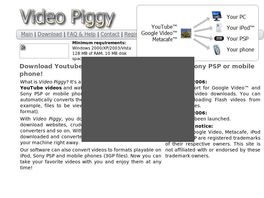 Go to: Video Piggy - YouTube video downloader and converter