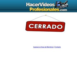 Go to: Video Curso Hacer Videos Profesionales - 50% Comision