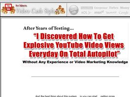 Go to: Video Cash Siphon