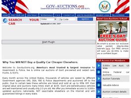 Go to: Gov-auctions.org - #1 Government & Seized Auto Auctions. Cars 95% Off!