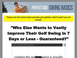Go to: The Perfect Swing Secrets From Expert Golfers
