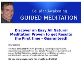 Go to: Cellular Awakening - All Natural Guided Meditation