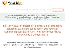 Go to: Virtualianet: Especializaci&oacuten En Nuevas Profesiones De Internet