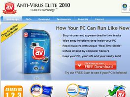 Go to: Anti Virus Professional
