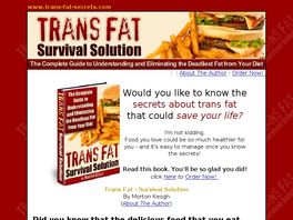 Go to: Trans Fat Scerets.
