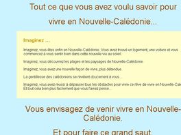 Go to: Vivre En Nouvelle-caledonie