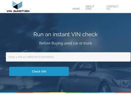 Go to: Vin Junction: The Only Cb-exclusive Vehicle History Provider