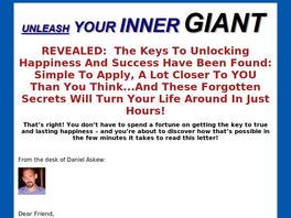 Go to: Unleash The Inner Giant Program