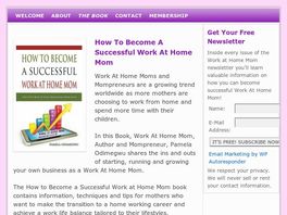 Go to: How To Become A Successful Work At Home Mom