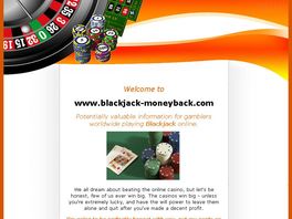 Go to: Valuable information for gamblers playing Blackjack online.
