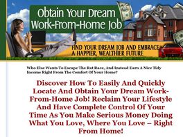 Go to: Obtain Your Dream Work-from-home Job