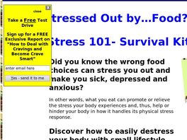 Go to: Stressed By Food? Destress 101 Survival Kit For Busy Women