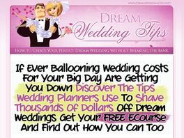 Go to: Dream Wedding Tips