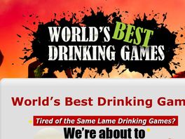 Go to: World's Best Drinking Games - #1 Youth Game, 21$ Per Sale