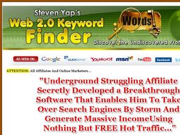 Go to: Web 2.0 Keyword Finder