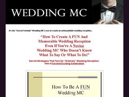 Go to: How To Be A Fun Wedding Mc