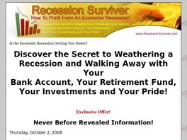 Go to: Make Money From The Economic Recession.