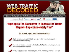 Go to: Web Traffic Decoded