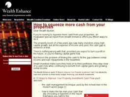 Go to: 15 Ways to Improve Your Property Cash Flow