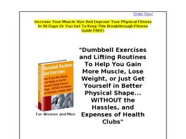Go to: Dumbbell Routines & Exercises