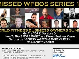 Go to: Guaranteed Business Success For Fit Pro's: Learn From The World's Best