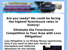 Go to: Loss Mititgation Training For 2009, Great Real Estate Deals.