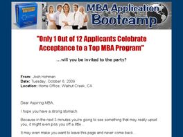 Go to: Mba Bootcamp - Revolutionary Product In Hot Market- 5% Conversion!!!