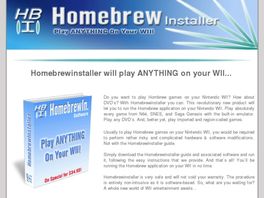 Go to: Homebrewinstaller - Sizzling Hot Wii Niche! Unique, Easy To Sell!