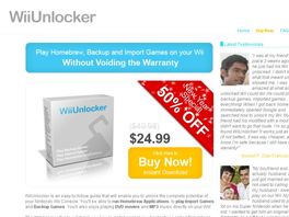 Go to: Wiiunlocker.com - Guide To Unlock The Nintendo Wii *hot Niche